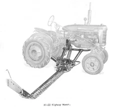 IH International Farmall Super Ai-23 Balanced Sickle Highway Mower Owners Manual