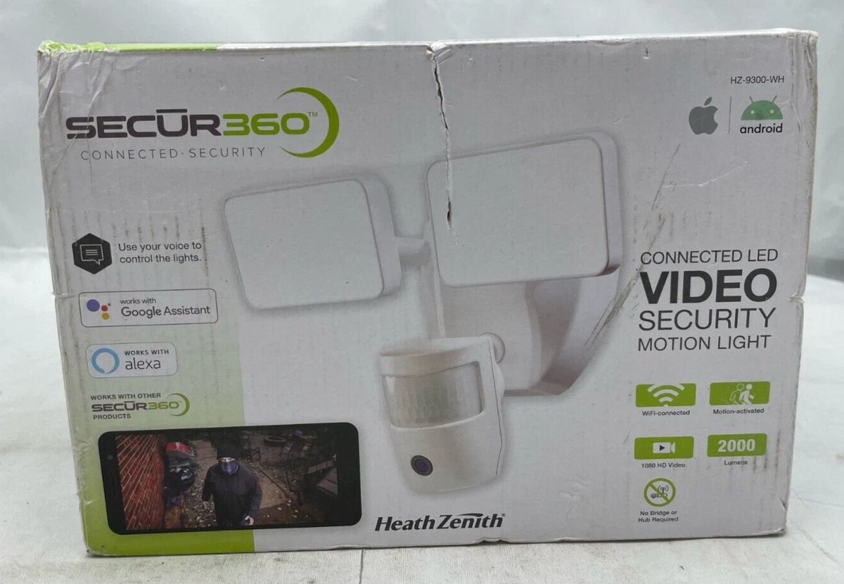 SECUR360 Video WiFi Connected Single Head Motion Proxibid, 59 OFF