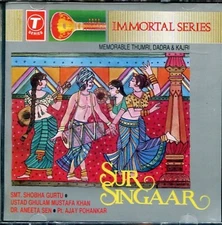 Shobha Gurtu Sur Singaar - SVCCD 048 - Classical Instumental CD.