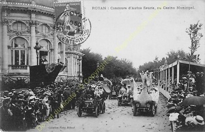 CPA 17200 Royan Competition Automobile Flowery Zur Kasino Gemeinde- Edit Bennett