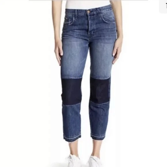 J brand wynne high rise crop sale
