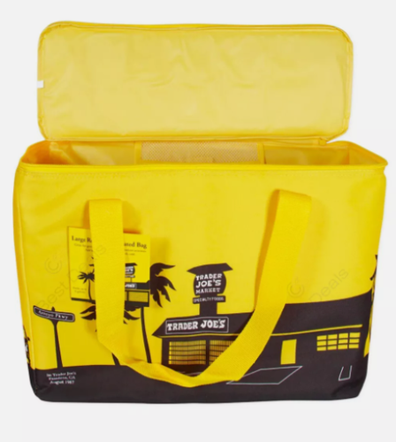 Trader Joe's NEW 💚 8 GALLON 💚 INSULATED REUSABLE COOLOR TOTE RARE GROCERY BAG - Picture 13 of 20