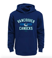 NHL Vancouver Canucks Kids Small (4) Sweatshirt Hoodie Reebok NEW NHL