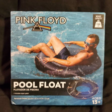 Pink Floyd 40" Inflatable Swim Tube Pool Ring Float, Adult