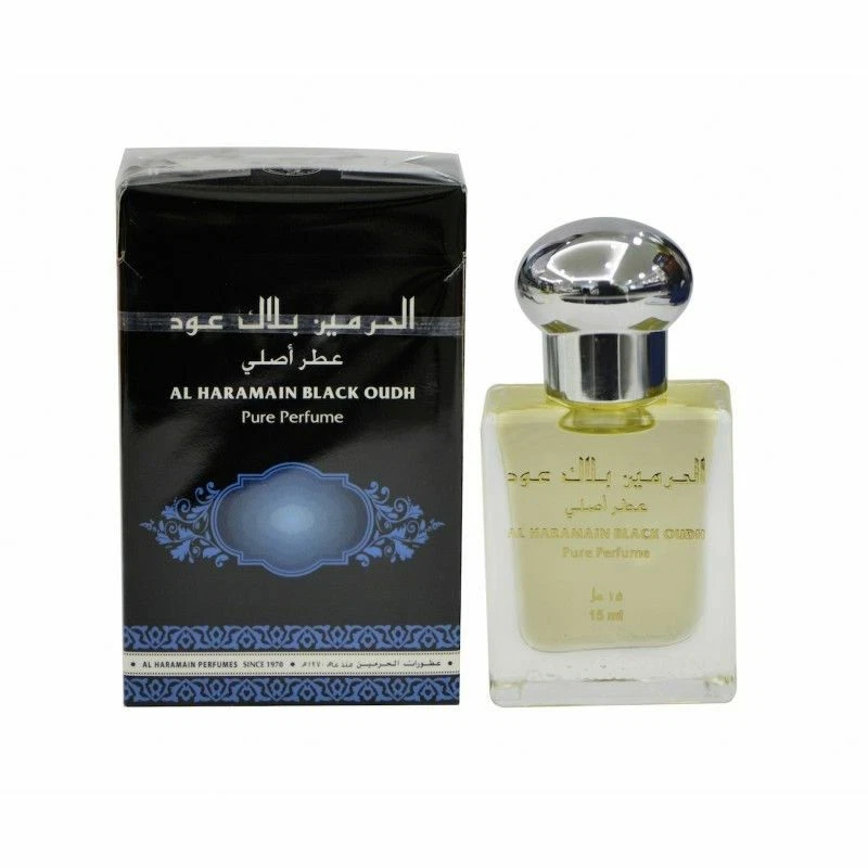 Black oudh al haramain sale