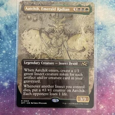 Aatchik, Emerald Radian (REGULAR) x1 - MTG Aetherdrift DFT #360