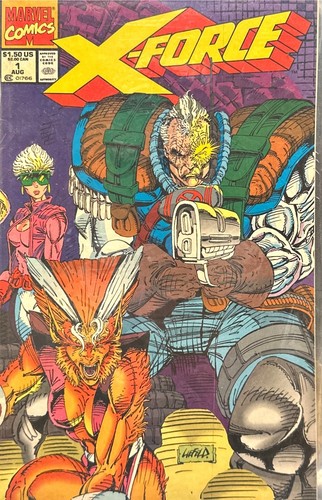 X-FORCE #1 8.5 - STORY MARVEL COMICS 1991