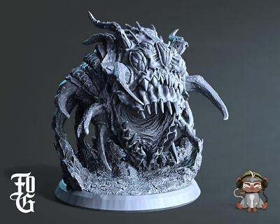 Void Devourer High Quality Dungeons and Dragons Miniature 3D Print | Flesh of G