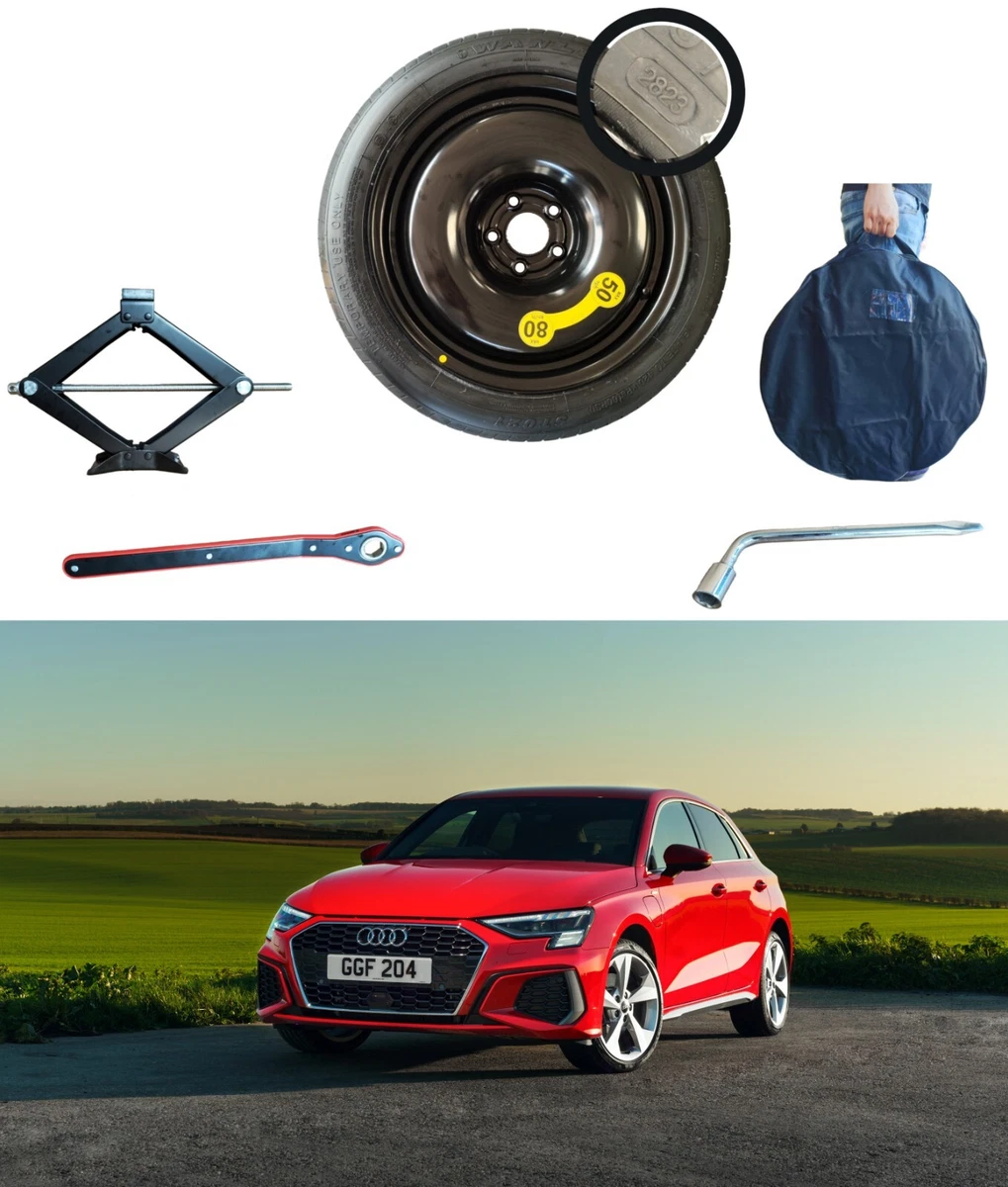 Roue de Secours galette 17 pour Audi A3 avec cric cle et sac no