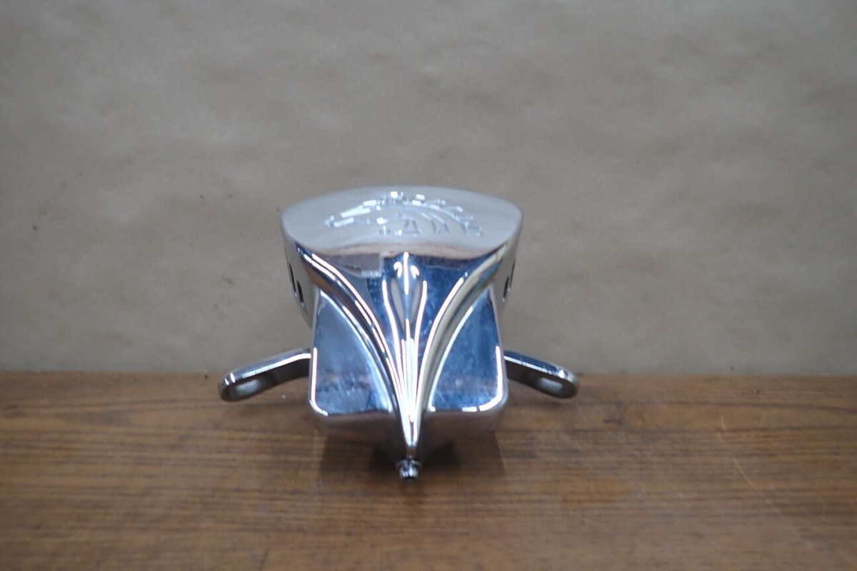 HARLEY DAVIDSON MUSTANG IGNITION COIL COVER CHROME W/ MOUNT | eBay