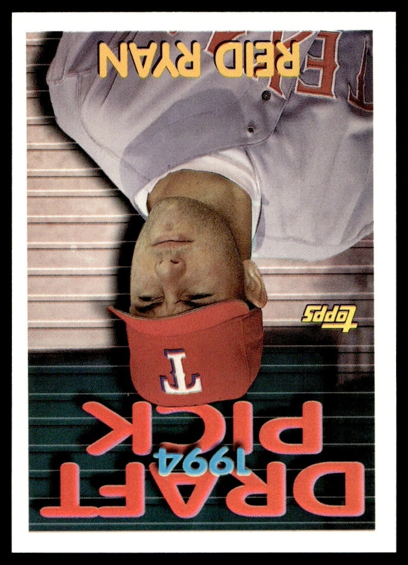1994 Topps Traded Reid Ryan RC Texas Rangers #101T