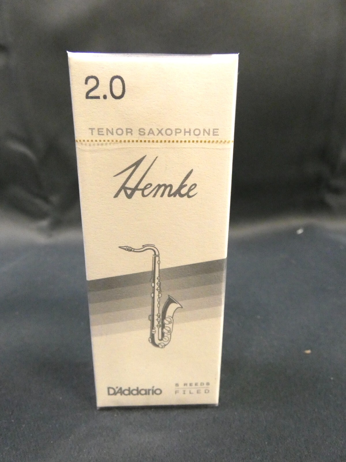 Hemke Tenor Sax Reeds - Strength: 2 - BRAND NEW - Box of 5 Reeds