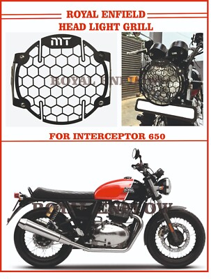 Royal Enfield Head Light Grill for Interceptor 650 - Exp Ship