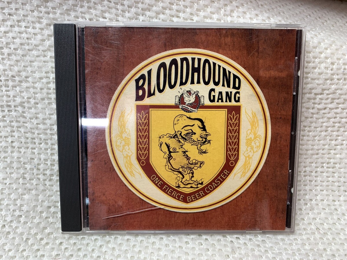 ORIGINAL Bloodhound Gang One Fierce Beer Coaster Republic Records