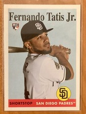 2019 Topps Archives Fernando Tatis Jr. Rookie Card #75 RC San Diego Padres SKU A