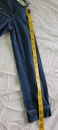 Abercrombie Fitch Denim Jacket Size XL Blue Jean Trucker Styled Jacket - Picture 5 of 7