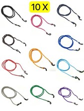S1) 10 X Sunglasses Reading Glasses Strings/Neck Safety Straps/Slim Cords/Chains