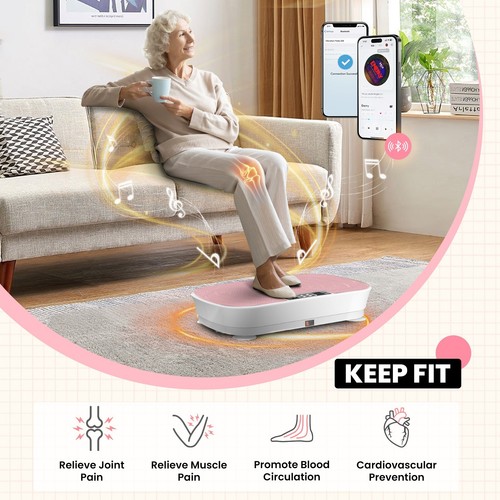 Full Body Rocking Vibration Plate for Home Fitness Music Waver Exercise Machine - Picture 5 of 11