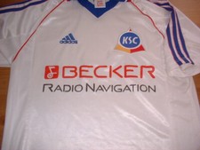 Karlsruher Adidas Boys XL Jersey Shirt Girls Soccer Football Uniform Top Home