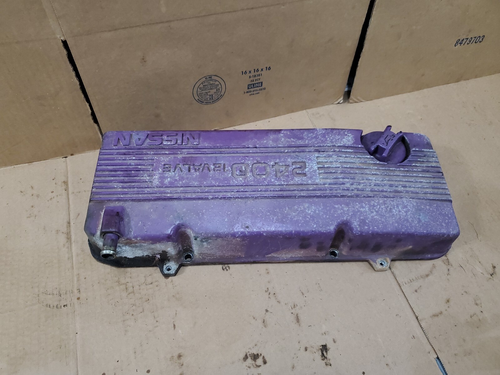 9097 nissan hardbody d21 OEM ka24e valve cover eBay