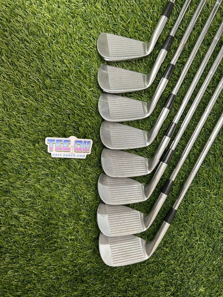 Mizuno T Zoid True Blade Irons Set 3-PW Steel Stiff Flex Lamkin