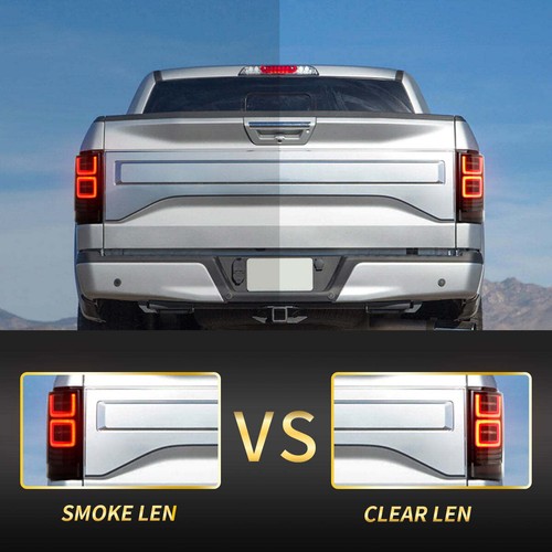 VLAND Smoked Full LED Tail Lights For 2015-2020 Ford F-150 Rear Lamps Assembly - Picture 8 of 11