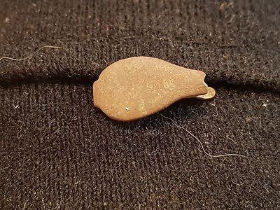Post Mittelalter Kupfer/Bronze Ring Teil gebrochen L302