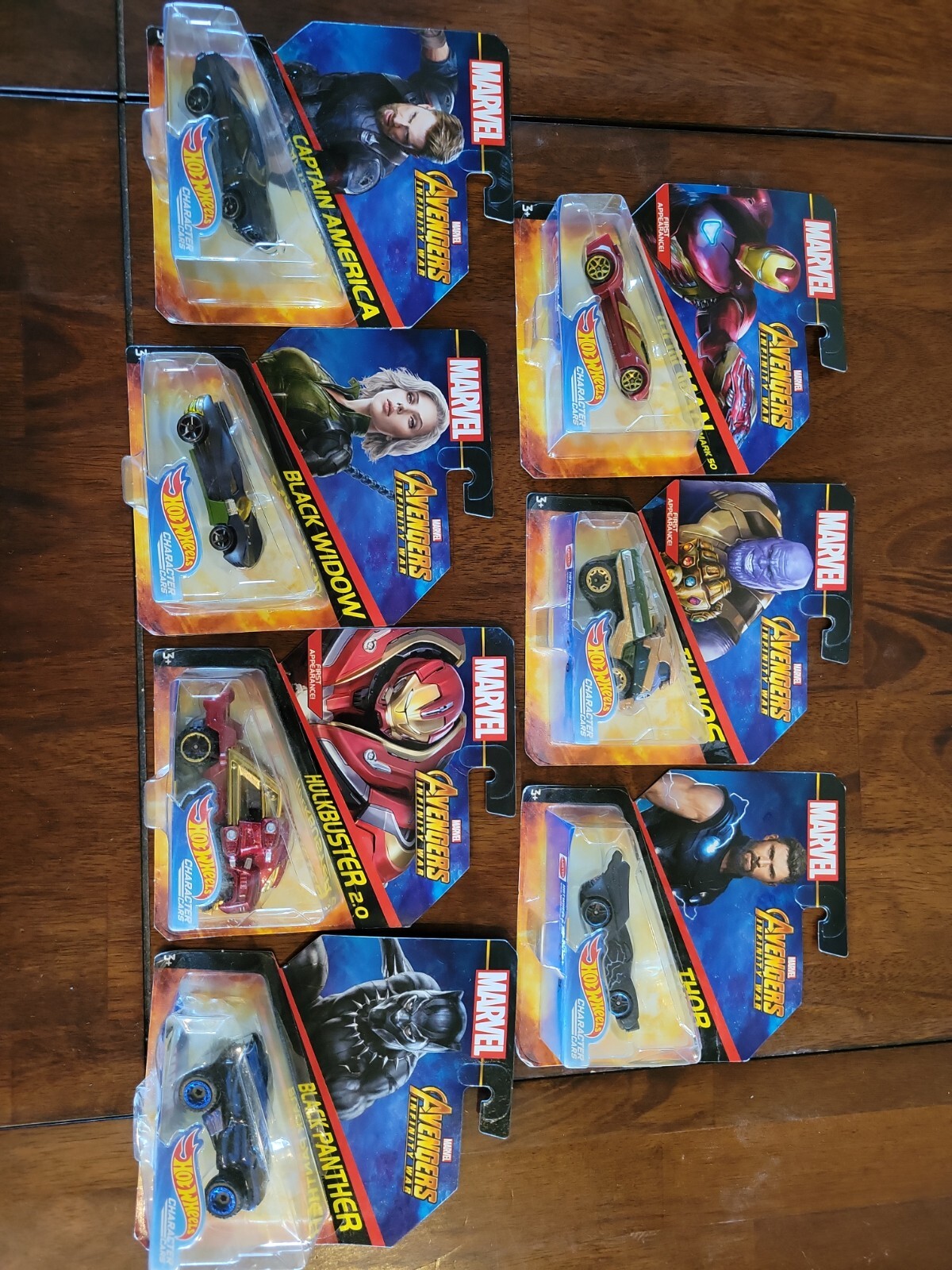 MARVEL - AVENGERS INFINITY WAR complete set 7 characters brand new ...