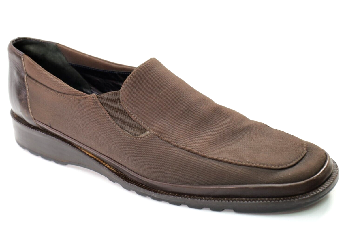 Rangoni Firenze Loafers Size Made in Florence, Italy Brown