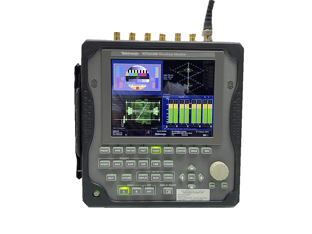 Tektronix WFM2200 SD/HD/3G SDI Waveform Monitor and Generator