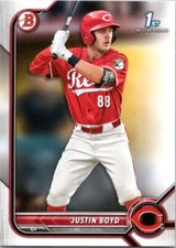 2022 1st Bowman Draft #BD-13 Justin Boyd