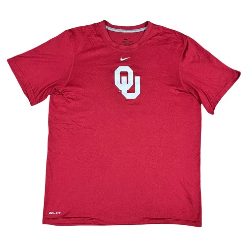 Oklahoma Sooners Shirt Mens Medium Red 
