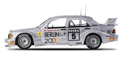 True Scale Model 1:43 MERCEDES BENZ 190E EVO2 AMG #5 BERLIN 2000 DTM 1992 LOHR - Imagen 1 de 2