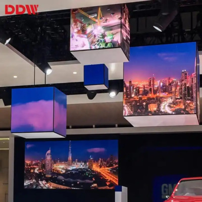 GJJL Indoor & Outdoor Pixels Magic Cube (3D DISPLAY) Video Sign Screen LED Cube
