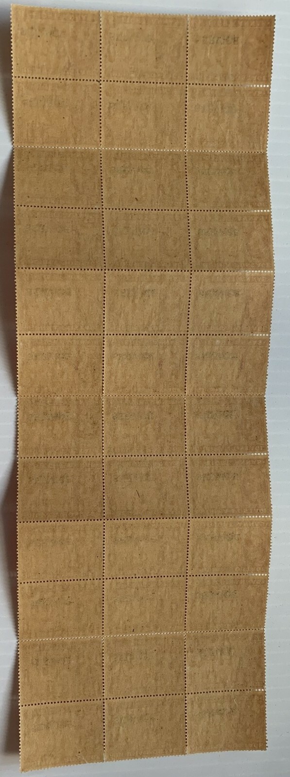 Burma KGVI 1946 Official 8a The Irrawady MNH block of 36 SG O36 £252