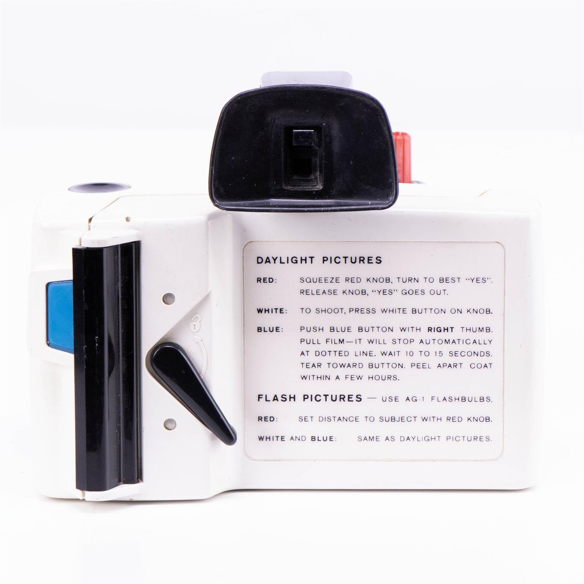 Appareil photo Polaroid Land Camera Swinger model 20 fin des années