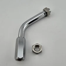 Chrome Roadway "style" Bottom Bend Gear Shift Vintage Semi Shifter Extension