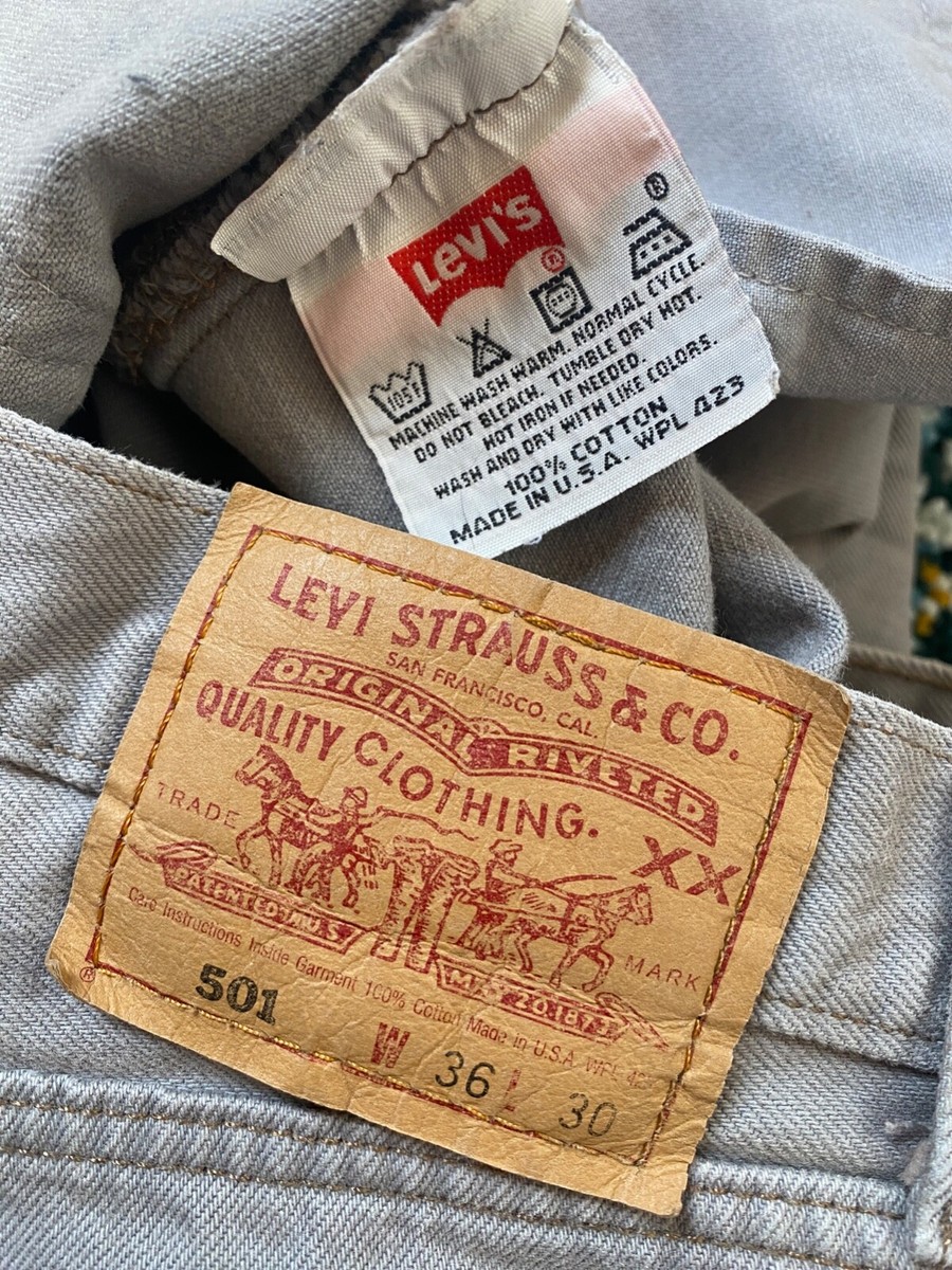 1990年製 Levi's 501xx USA製造（552）W30 L36 1990年製 Levi's 501xx USA製造（552）W30 L36 - メルカリ