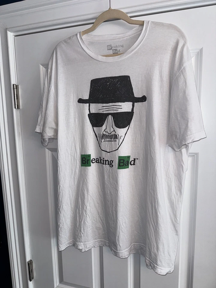 Camiseta Oficial Hombre Breaking Bad Walter Blanca "Heisenberg" Talla XL Foto 3 de 4