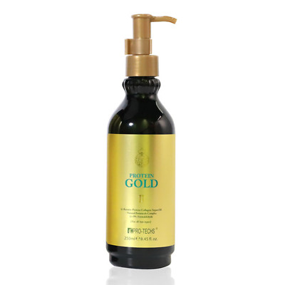 PRO-TECHS Keratin Protein Gold with Argan Oil & Natural Botanicals 250ml