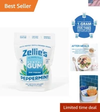 Zellie's | 100% Xylitol Sugar Free Chewing Gum Peppermint, 240 Count Pack of 1