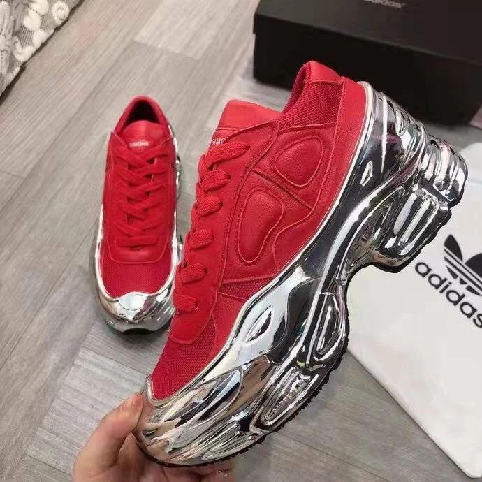 raf simons red and silver