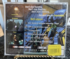 SEGA Dreamcast "Expendable" w/ Manual Very Fine