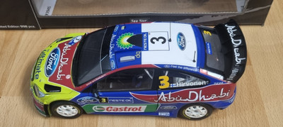 1:18 Sun Star FORD FOCUS RS WRC09   #3 M.Hirvonen Modell Auto Limitiert 998 OVP 
