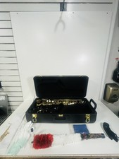 UNBRANDED ALTO SAXOPHONE WITH CASE AND ACCESSORIES P06037416 