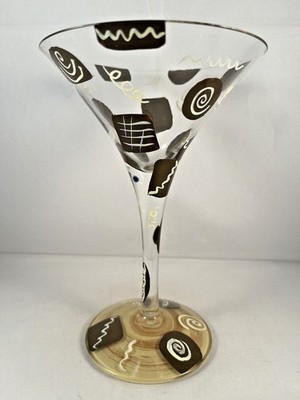 Chocolatini Lolita Love My Martini Glass Hand Painted Chocolate Candy 7oz