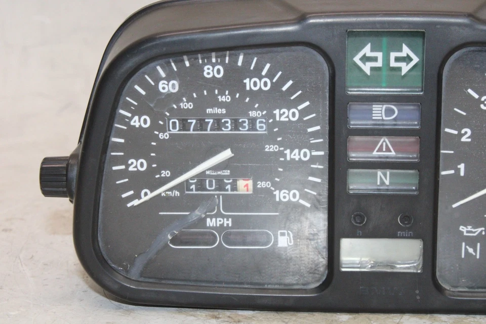 BMW K100RS 1987 OEM VELOCÍMETRO MEDIDORES PANTALLA PANEL VELOCÍMETRO TACÓMETRO Foto 2 de 4