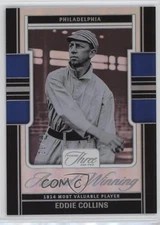 2025 Panini Three and Two Award Winning Full Count /32 Eddie Collins #5 HOF