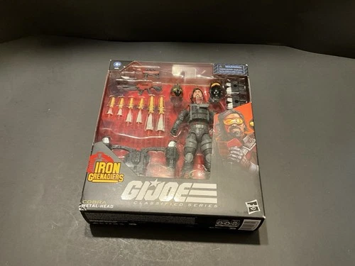 G.I. JOE Classified Series IRON GRENADIERS Cobra METAL-HEAD GI Action Figure New