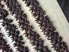Vintage Hawaiian Lei Necklace Apple Seed Brown 27 inch Drop — photo 5